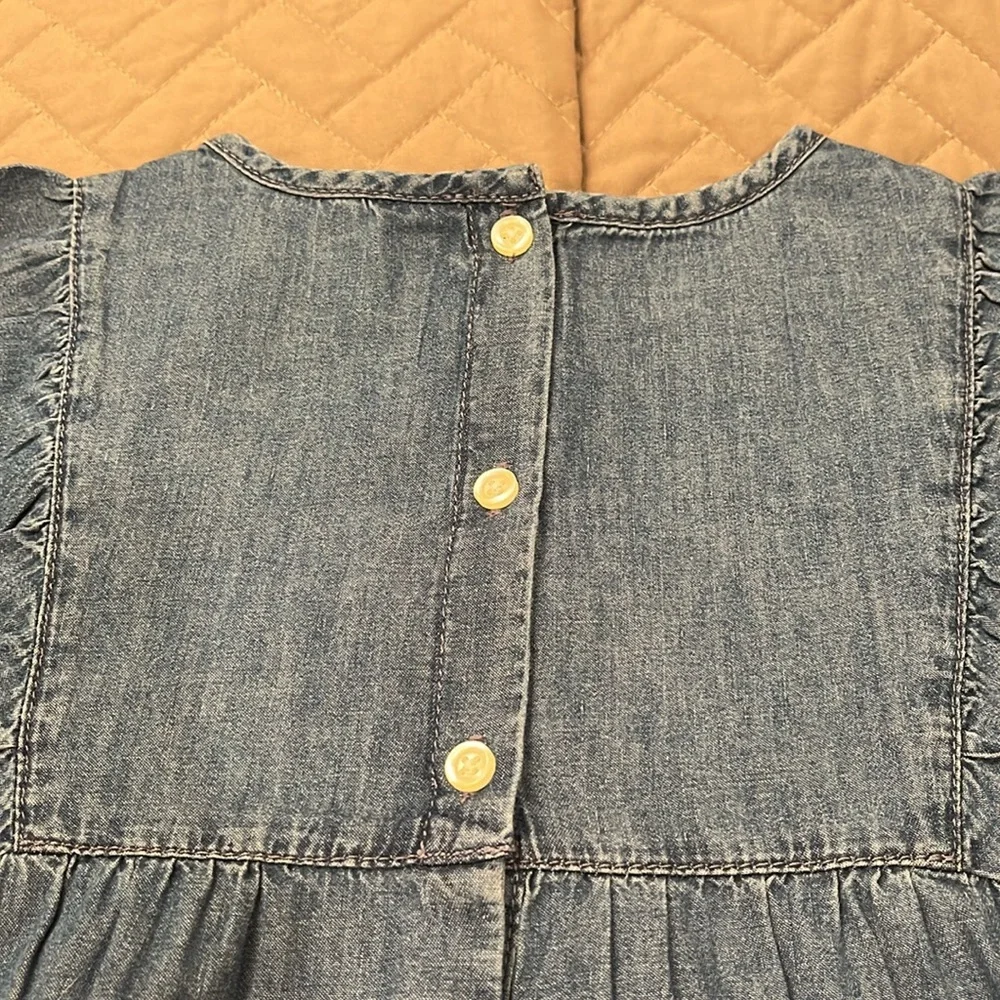 babyGap Embroidered Denim Dress/NWT/4 Years